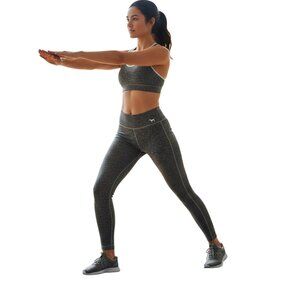 30. PINK Victoria’s Secret Charcoal Leggings Comfortable Activewear